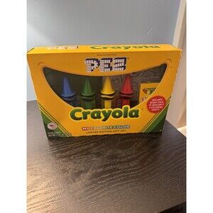 Crayola PEZ Dispenser Set My Favorite Color Gift Set NEW Sealed RARE